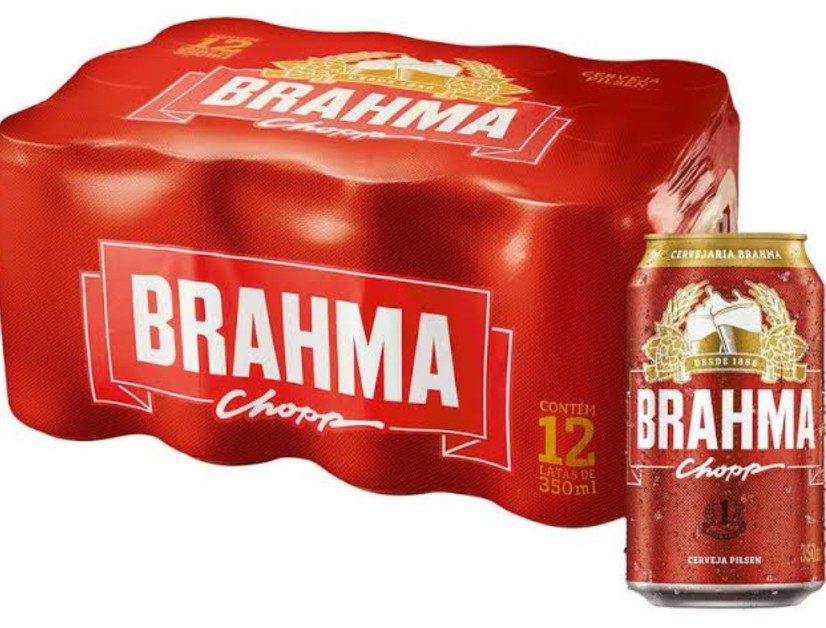 Brahma Chopp Lata Com 12 un