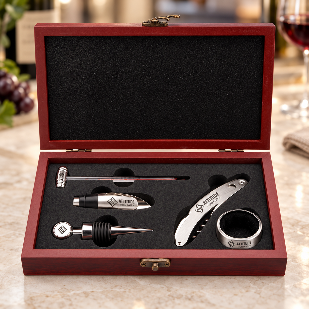 Kit Vinho 5 Peças