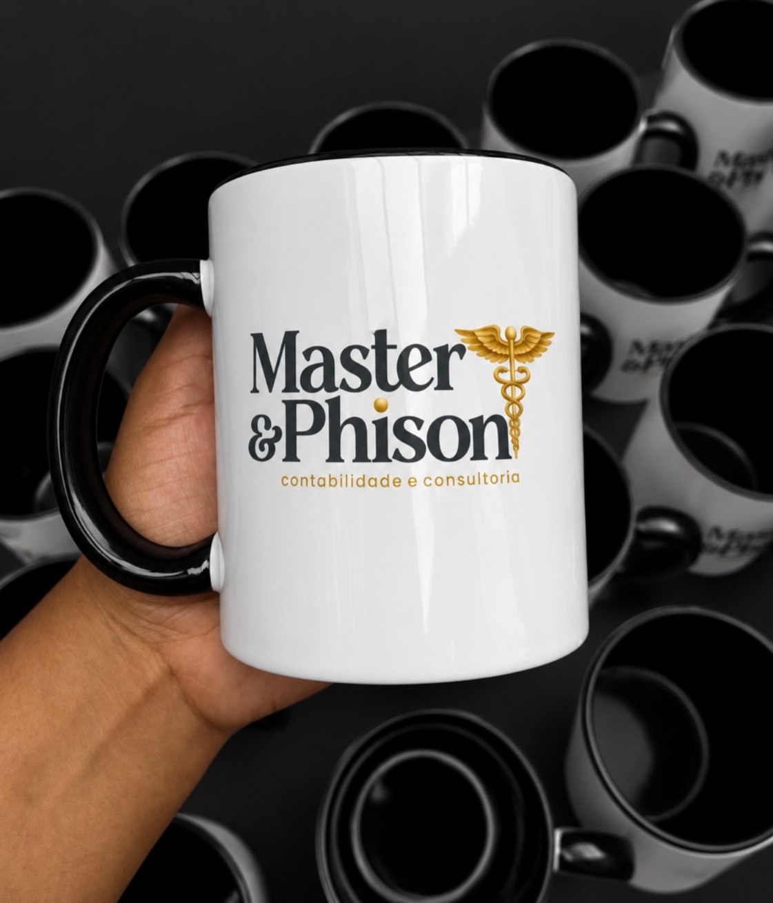 Caneca com logo empresarial