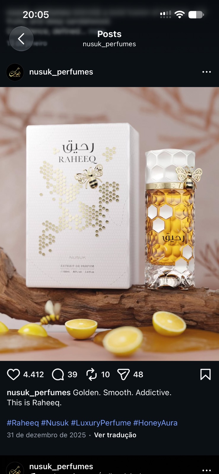Perfume raheeq nusuk