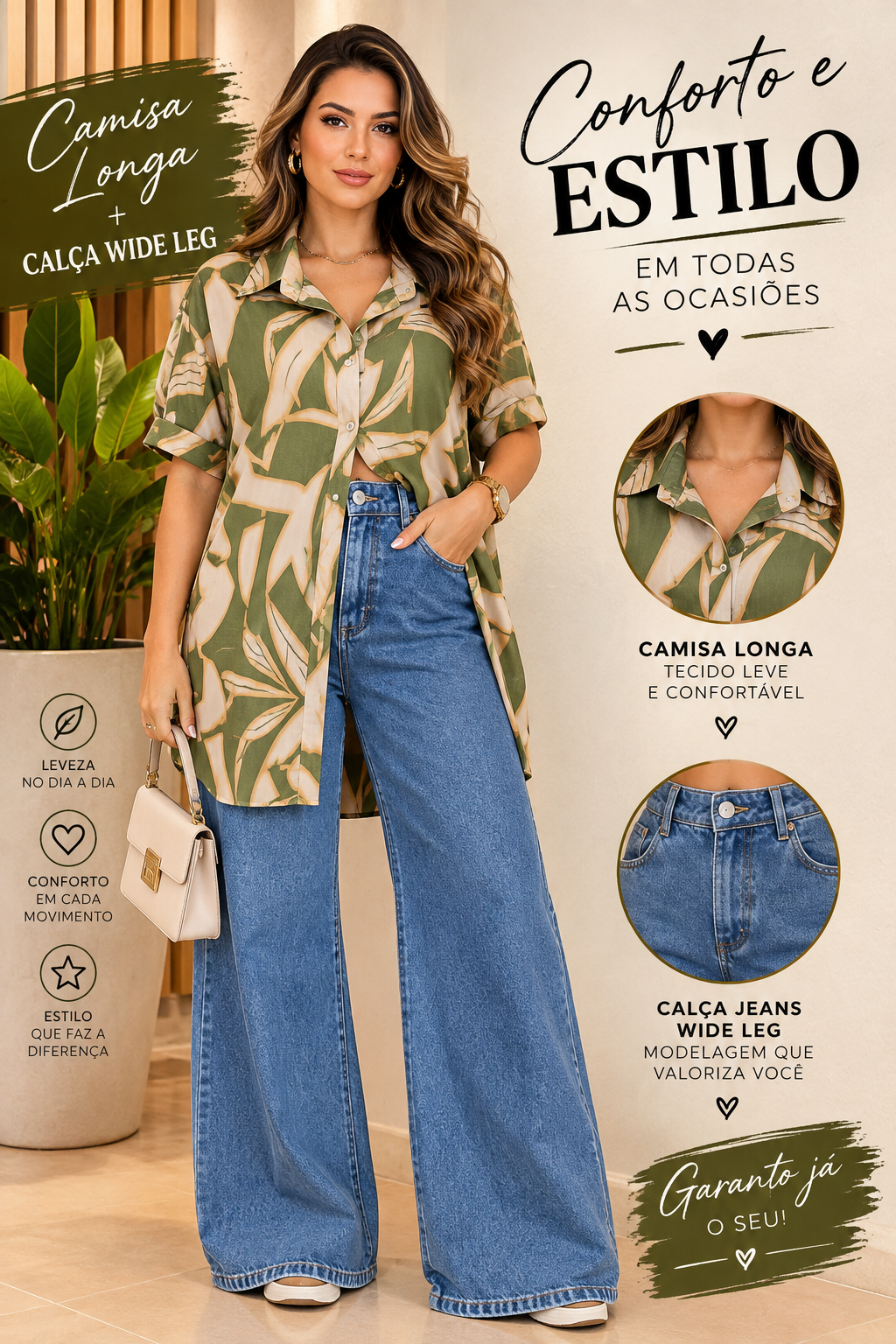 Camisa longa 