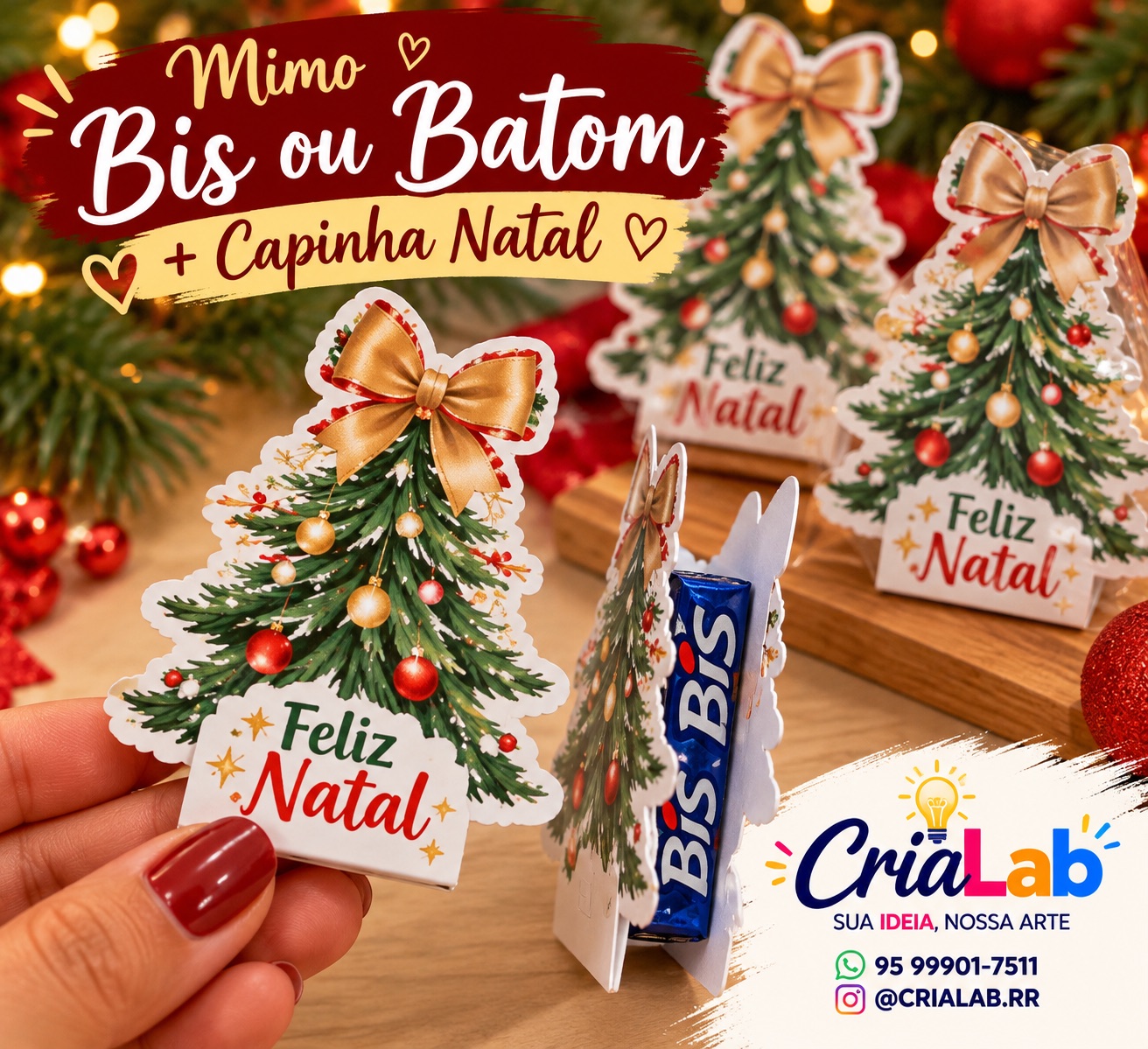 Bis ou batom + capinha